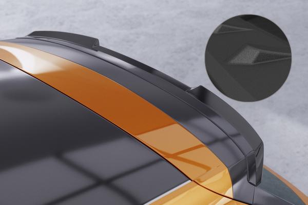 CSR Heckspoiler | Heckflügel mit ABE für Skoda Fabia 4 HF886-S strukturiert schwarz matt (keine Lackierung erforderlich)