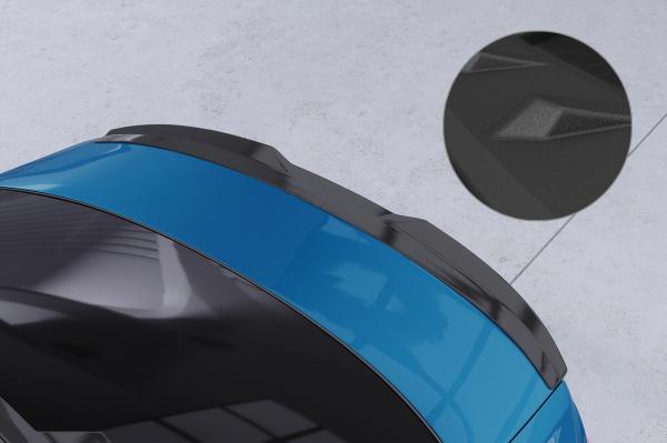 CSR Heckspoiler | Heckflügel mit ABE für Audi A3 8Y Limousine HF888-S strukturiert schwarz matt (keine Lackierung erforderlich)