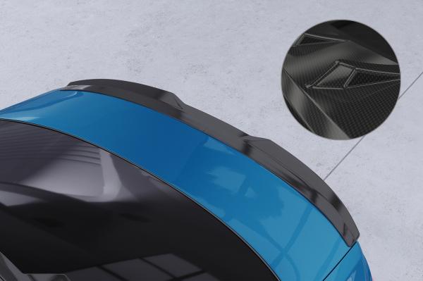 CSR Heckspoiler | Heckflügel mit ABE für Audi A3 8Y Limousine HF888-C Carbon Look Hochglanz (keine Lackierung erforderlich)