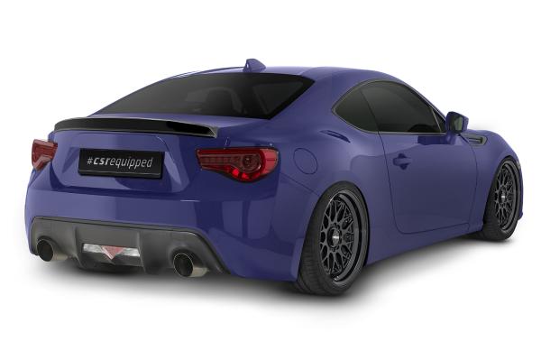 CSR Heckspoiler | Heckflügel mit ABE für Subaru BRZ (Facelift) HF898-G Glossy schwarz Hochglanz (keine Lackierung erforderlich)