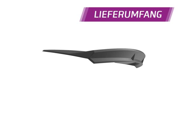 CSR Heckspoiler | Heckflügel mit ABE für Audi TT / TTS (FV/8S) HF899-G Glossy schwarz Hochglanz (keine Lackierung erforderlich)