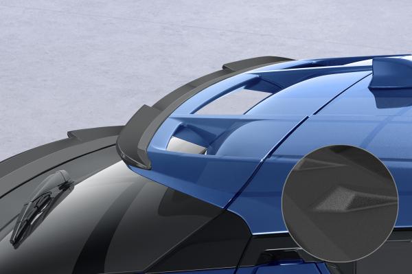 CSR Heckspoiler | Heckflügel mit ABE für Toyota C-HR HF902-S strukturiert schwarz matt (keine Lackierung erforderlich)