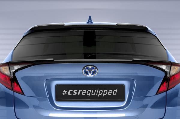 CSR Heckspoiler | Heckflügel mit ABE für Toyota C-HR HF903-G Glossy schwarz Hochglanz (keine Lackierung erforderlich)