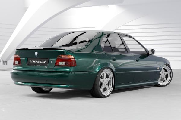 CSR Heckspoiler | Heckflügel mit ABE für BMW 5er E39 Limousine HF913-S strukturiert schwarz matt (keine Lackierung erforderlich)