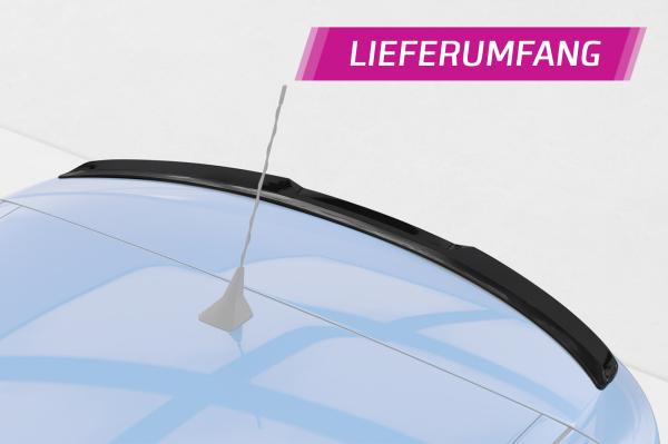 CSR Heckspoiler | Heckflügel mit ABE für Renault Zoe HF915-S strukturiert schwarz matt (keine Lackierung erforderlich)