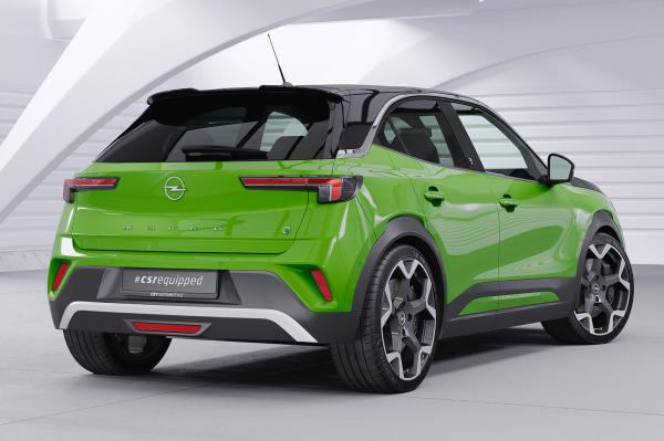 CSR Heckspoiler | Heckflügel mit ABE für Opel Mokka B HF917-S strukturiert schwarz matt (keine Lackierung erforderlich)