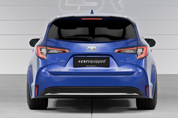 CSR Heckspoiler | Heckflügel mit ABE für Toyota Corolla (E210) Touring Sports HF923-C Carbon Look Hochglanz (keine Lackierung erforderlich)