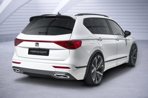 CSR Heckspoiler | Heckflügel mit ABE für Seat Tarraco FR HF927-S strukturiert schwarz matt (keine Lackierung erforderlich)