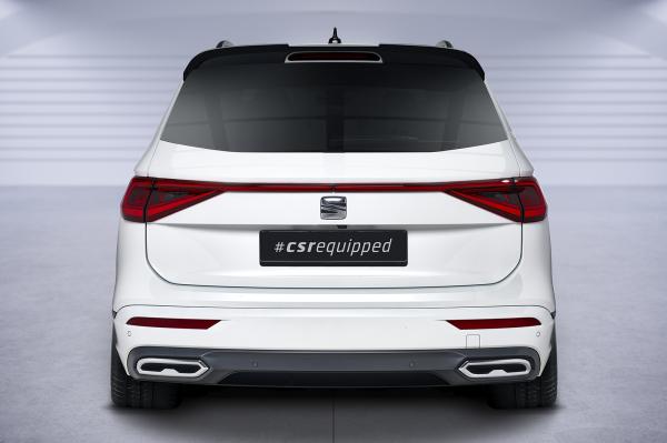 CSR Heckspoiler | Heckflügel mit ABE für Seat Tarraco FR HF927-S strukturiert schwarz matt (keine Lackierung erforderlich)