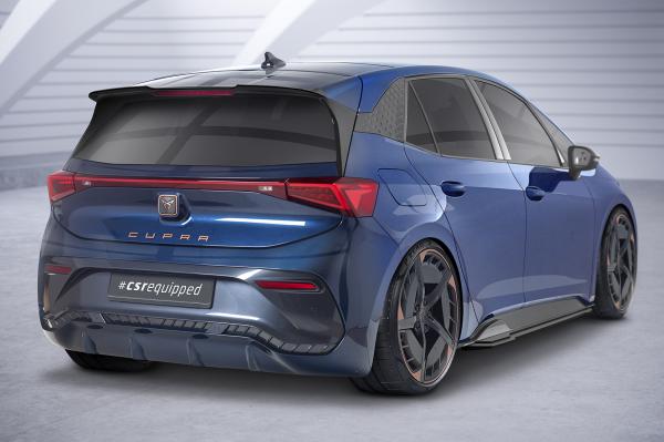 CSR Heckspoiler | Heckflügel mit ABE für Cupra Born HF928-C Carbon Look Hochglanz (keine Lackierung erforderlich)