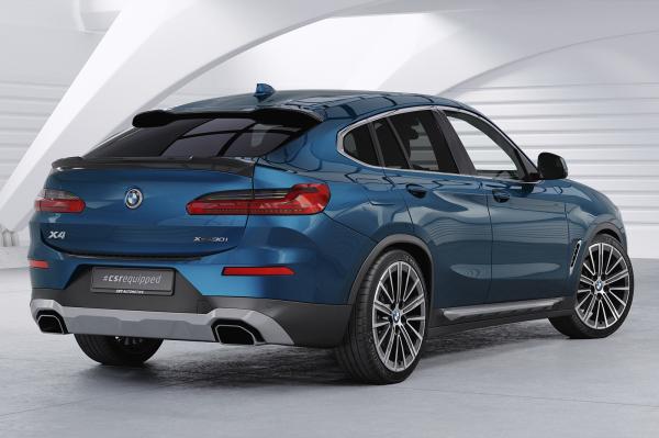 CSR Heckspoiler | Heckflügel mit ABE für BMW X4 G02 HF932-C Carbon Look Hochglanz (keine Lackierung erforderlich)