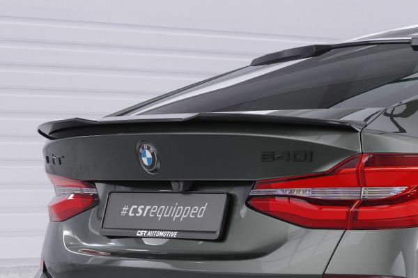 CSR Heckspoiler | Heckflügel mit ABE für BMW 6er G32 Gran Turismo HF935-S strukturiert schwarz matt (keine Lackierung erforderlich)