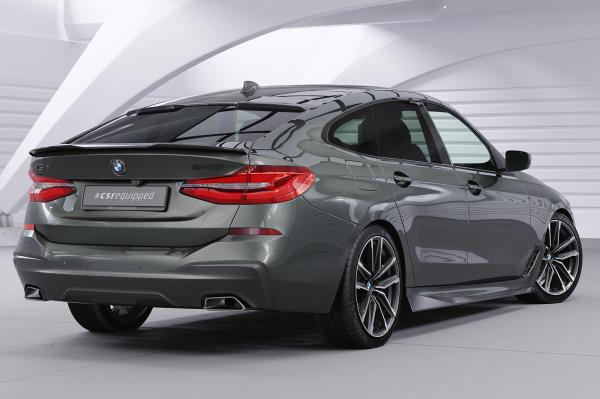 CSR Heckspoiler | Heckflügel mit ABE für BMW 6er G32 Gran Turismo HF935-S strukturiert schwarz matt (keine Lackierung erforderlich)
