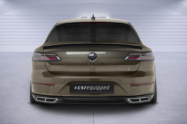 CSR Heckspoiler | Heckflügel mit ABE für VW Arteon Shooting Brake HF943-S strukturiert schwarz matt (keine Lackierung erforderlich)
