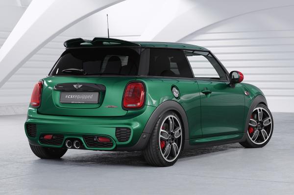 CSR Heckspoiler | Heckflügel mit ABE für Mini F55 / F56 JCW / JCW-Trim HF946-S strukturiert schwarz matt (keine Lackierung erforderlich)
