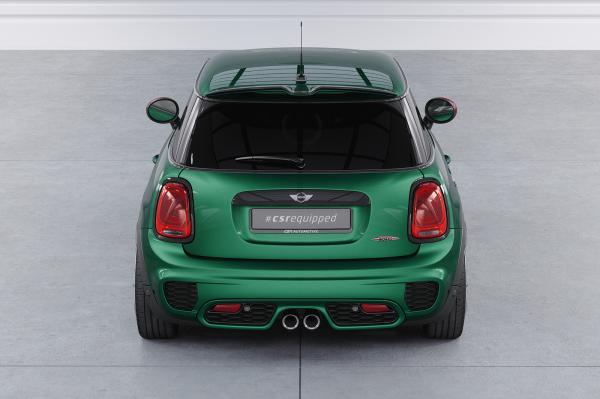 CSR Heckspoiler | Heckflügel mit ABE für Mini F55 / F56 JCW / JCW-Trim HF946-S strukturiert schwarz matt (keine Lackierung erforderlich)