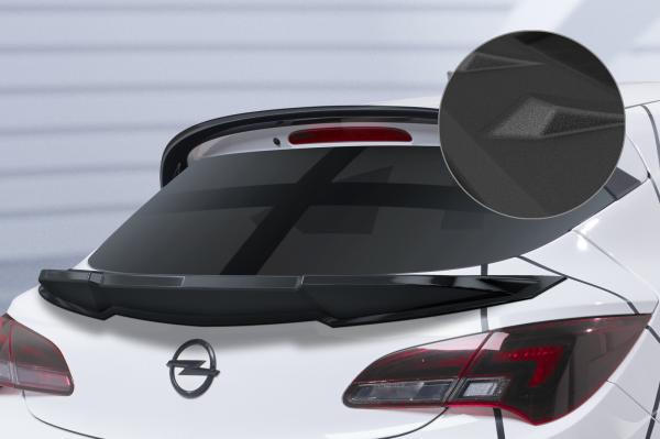 CSR Heckspoiler | Heckflügel mit ABE für Opel Astra J GTC HF951-S strukturiert schwarz matt (keine Lackierung erforderlich)