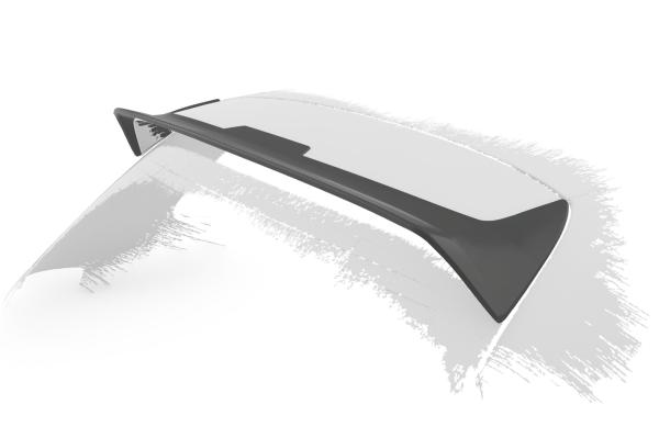 CSR Heckspoiler | Heckflügel mit ABE für VW Polo V (Typ 6C) GTI HF955-C Carbon Look Hochglanz (keine Lackierung erforderlich)