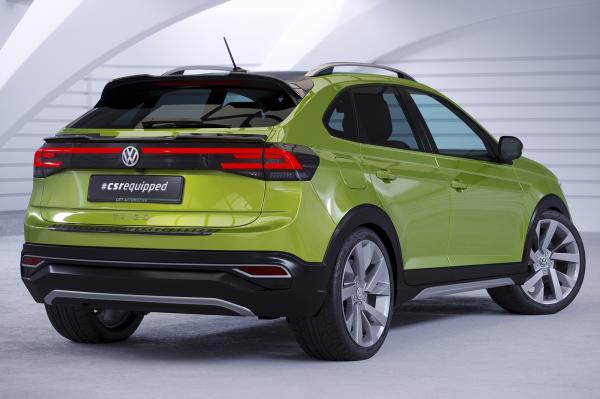 CSR Heckspoiler | Heckflügel mit ABE für VW Taigo (Typ CS) HF958-S strukturiert schwarz matt (keine Lackierung erforderlich)
