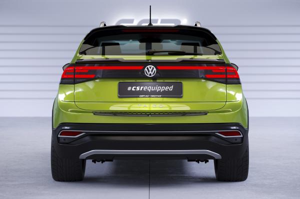 CSR Heckspoiler | Heckflügel mit ABE für VW Taigo (Typ CS) HF958-S strukturiert schwarz matt (keine Lackierung erforderlich)