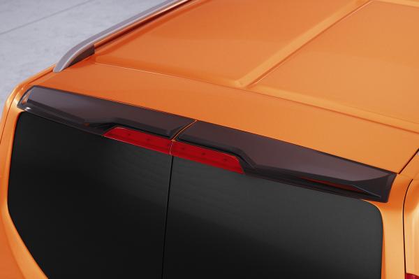 CSR Heckspoiler | Heckflügel mit ABE für Ford Transit MK7 Custom mit Hecktüren HF964-G Glossy schwarz Hochglanz (keine Lackierung erforderlich)