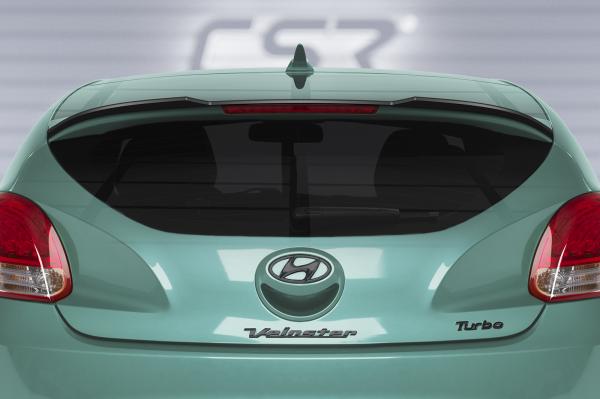 CSR Heckspoiler | Heckflügel mit ABE für Hyundai Veloster MK1 Turbo HF967-G Glossy schwarz Hochglanz (keine Lackierung erforderlich)