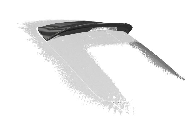 CSR Heckspoiler | Heckflügel mit ABE für Audi A4 B8 (Typ 8K) Avant HF968-L Lackierung erforderlich (unlackiert roh)