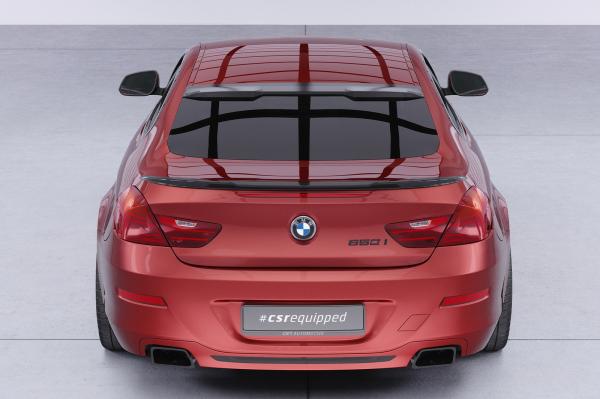 CSR Heckspoiler | Heckflügel mit ABE für BMW 6er F12 / F13 HF969-C Carbon Look Hochglanz (keine Lackierung erforderlich)