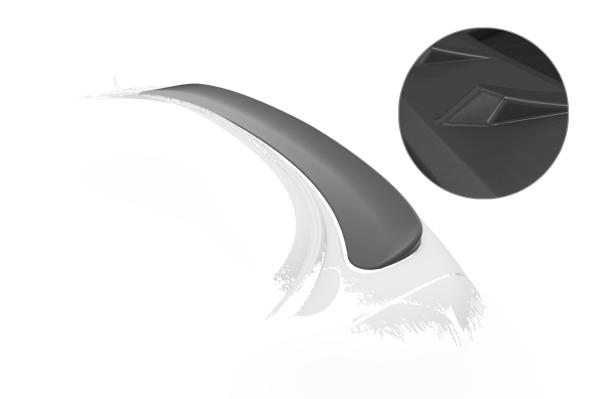 CSR Heckspoiler | Heckflügel mit ABE für Mini R58 Coupe HF971-L Lackierung erforderlich (unlackiert roh)