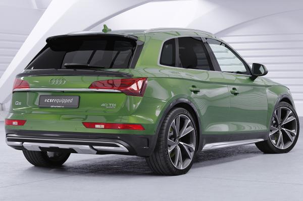 CSR Heckspoiler | Heckflügel mit ABE für Audi Q5 (FY) HF973-G Glossy schwarz Hochglanz (keine Lackierung erforderlich)