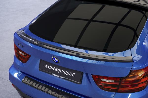 CSR Heckspoiler | Heckflügel mit ABE für BMW 3er F34 Gran Turismo (GT) HF979-G Glossy schwarz Hochglanz (keine Lackierung erforderlich)