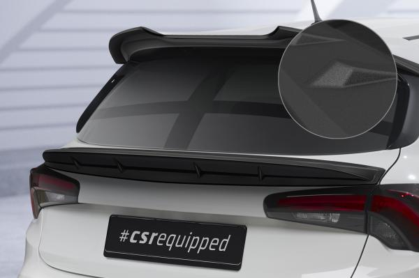 CSR Heckspoiler | Heckflügel mit ABE für Fiat Tipo (Typ 356) HF981-S strukturiert schwarz matt (keine Lackierung erforderlich)