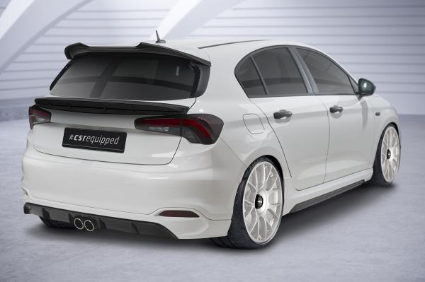 CSR Heckspoiler | Heckflügel mit ABE für Fiat Tipo (Typ 356) HF981-C Carbon Look Hochglanz (keine Lackierung erforderlich)