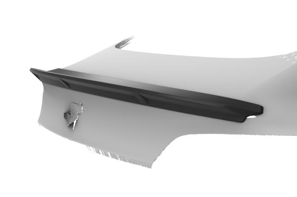 CSR Heckspoiler | Heckflügel mit ABE für Tesla Model 3 HF985-C Carbon Look Hochglanz (keine Lackierung erforderlich)