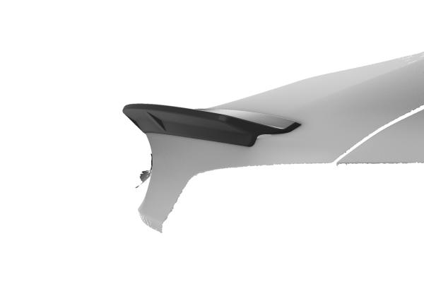 CSR Heckspoiler | Heckflügel mit ABE für Tesla Model 3 HF985-C Carbon Look Hochglanz (keine Lackierung erforderlich)