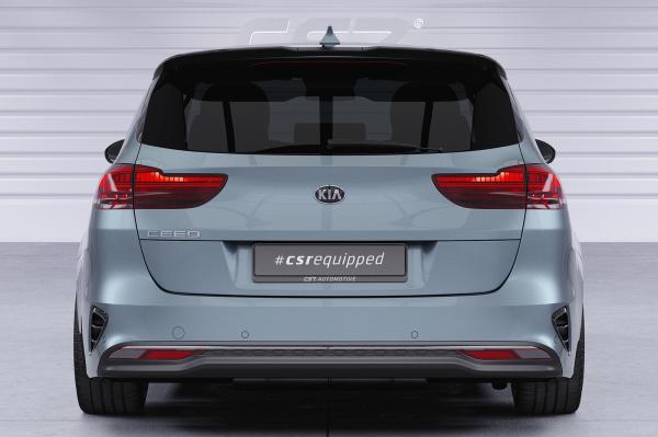 CSR Heckspoiler | Heckflügel mit ABE für Kia Ceed (CD) SW HF989-G Glossy schwarz Hochglanz (keine Lackierung erforderlich)