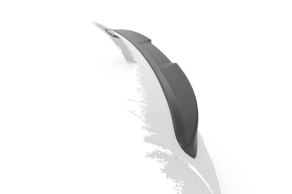 CSR Heckspoiler | Heckflügel mit ABE für Fiat 500 Cabrio HF990-G Glossy schwarz Hochglanz (keine Lackierung erforderlich)