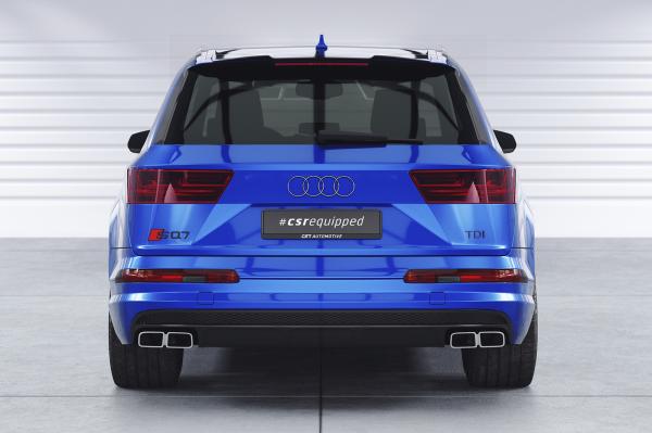 CSR Heckspoiler | Heckflügel mit ABE für Audi Q7 / SQ7 (4M) HF991-S strukturiert schwarz matt (keine Lackierung erforderlich)