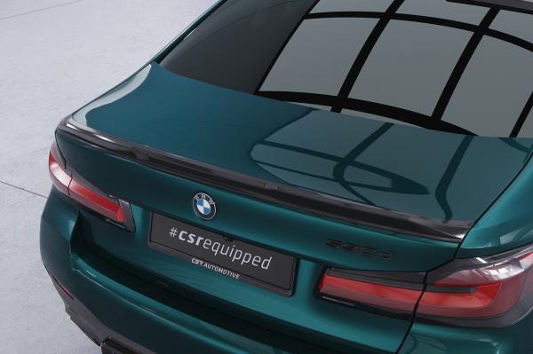 CSR Heckspoiler | Heckflügel mit ABE für BMW 5er G30 Limousine HF992-L Lackierung erforderlich (unlackiert roh)