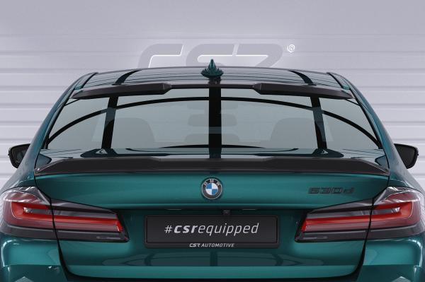 CSR Heckspoiler | Heckflügel mit ABE für BMW 5er G30 Limousine HF992-L Lackierung erforderlich (unlackiert roh)