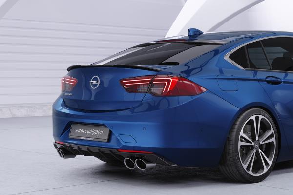 CSR Heckscheibenblende mit ABE für Opel Insignia B Grand Sport HSB082-C Carbon Look Hochglanz (keine Lackierung erforderlich)