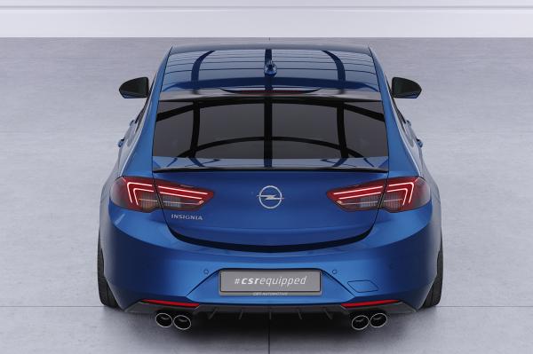 CSR Heckscheibenblende mit ABE für Opel Insignia B Grand Sport HSB082-C Carbon Look Hochglanz (keine Lackierung erforderlich)