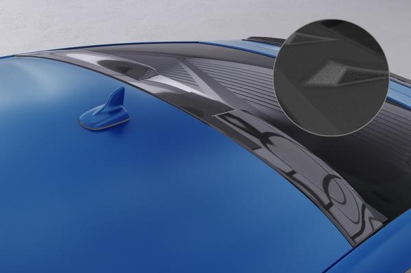 CSR Heckscheibenblende mit ABE für Audi A7 / S7 / RS7 C8 (4K) Sportback HSB083-S strukturiert schwarz matt (keine Lackierung erforderlich)