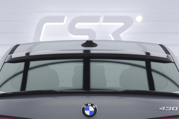 CSR Heckscheibenblende mit ABE für BMW 4er / i4 (G26) Gran Coupe HSB088-L Lackierung erforderlich (unlackiert roh)