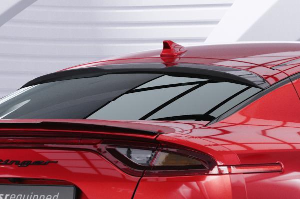 CSR Heckscheibenblende mit ABE für Kia Stinger GT HSB089-C Carbon Look Hochglanz (keine Lackierung erforderlich)