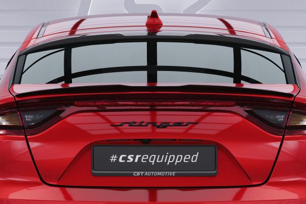 CSR Heckscheibenblende mit ABE für Kia Stinger GT HSB089-C Carbon Look Hochglanz (keine Lackierung erforderlich)