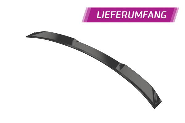 CSR Heckscheibenblende mit ABE für BMW X4 F26 HSB092-S strukturiert schwarz matt (keine Lackierung erforderlich)