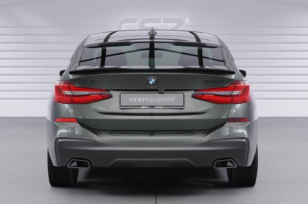 CSR Heckscheibenblende mit ABE für BMW 6er G32 Gran Turismo HSB095-G Glossy schwarz Hochglanz (keine Lackierung erforderlich)