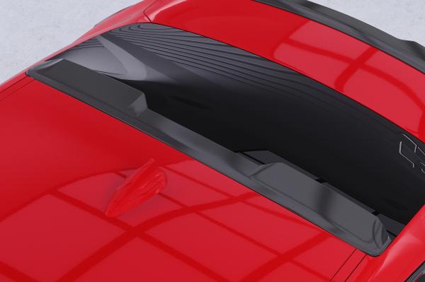 CSR Heckscheibenblende mit ABE für BMW 2er F44 Gran Coupe HSB096-C Carbon Look Hochglanz (keine Lackierung erforderlich)