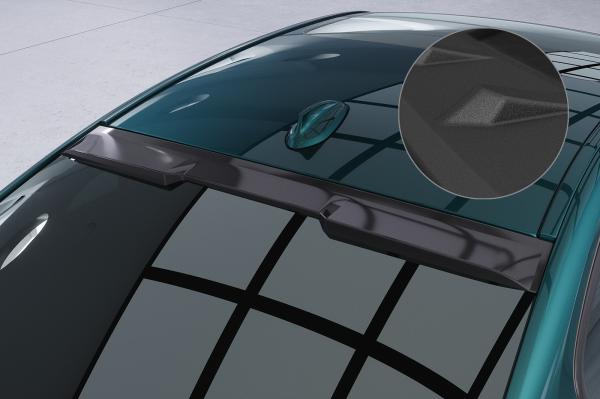 CSR Heckscheibenblende mit ABE für BMW 5er G30 Limousine HSB101-S strukturiert schwarz matt (keine Lackierung erforderlich)